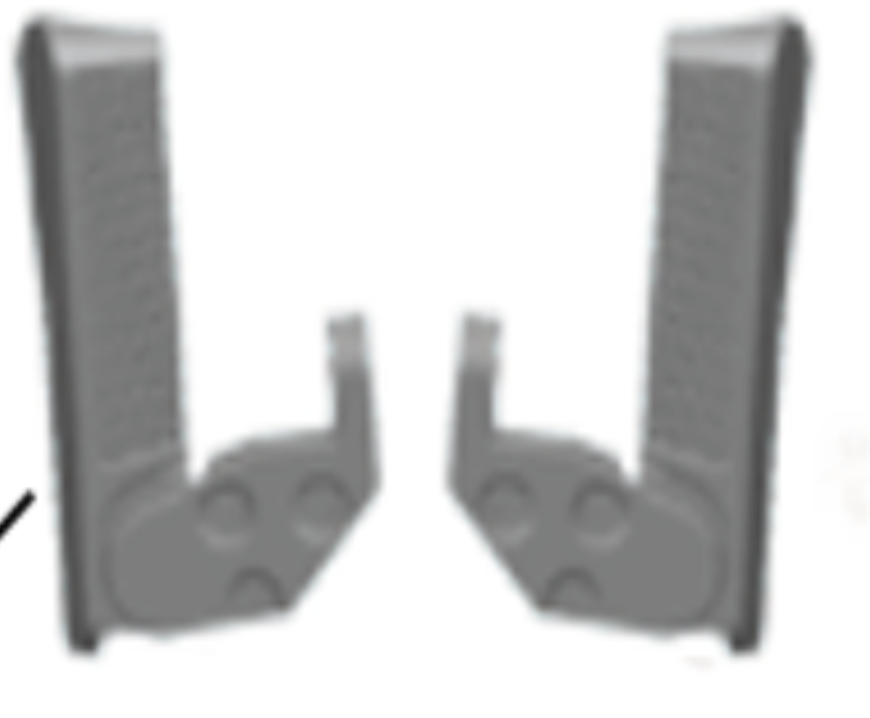 Passenger Foot Pedals